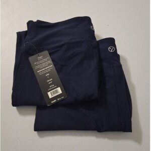 NWT Vogo Athletica Women Legging BUNDLE of 2 Small Workout Dark Blue MSRP $52ea